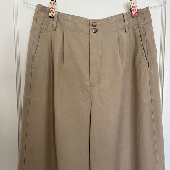 NWT Madewell The Harlow Wide-Leg Pant in Drapey Twill | Size 4 - Picture 8 of 11